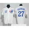 2018e Temple de la renommée Expos de Montréal Maillots de baseball cousus # 27 Maillot Vladimir Guerrero Hommes Femmes Jeunesse 1982 Vintage Mesh BP 2004 Rétro