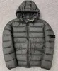 Giacca invernale in cotone addensato con fascia da braccio calda, cappotto sportivo da uomo di marca di moda