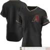 2021 Man Women Youth #4 Starling Marte 13 Nick Ahmed Blank Stitched Home Away Black White Red Kids Baseball Jerseys