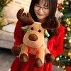 45 cm pluche speelgoed knuffel dier zachte poppen eland rendier cartoon dieren speelgoed fluweel pluche kerstcadeaus voor kinderen