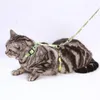 Dog Collars Adjustable Pet Cat Harness Leash High Quality Traction Rope Kitten Puppy Set Chest Strap For Small Dogs Cats