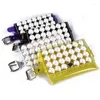 Ceintures Sacs en PVC Sac de course transparent Ceinture fine MS Pearl Petite décoration Mini cuir Laser