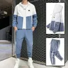 Pra5 Designers New Mens Tracksuits Fashion Brand Men Suit Spring Autumn Men's Two-Piece Sportswear Casual Style Suits