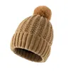 Ball Caps Mens Mesh Hat Knitted With Faux And Womens Winter For Women Warm Knit Hats Pom Cap Soft Baseball Men