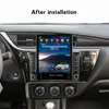 Toyota Corolla için Araba DVD Radyo Oynatıcısı 11 Auris E180 2017 2018 Tesla Stil Multimedya GPS Navigasyon Android Otomatik Carplay