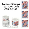 First Class Forever Us Flag for Enveloppes Letters Cartes de carte postale CARTES DE PROPRITION DE MAIL