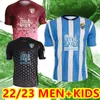 22/23 Malaga piłka nożna 2022 2023 Trzeci K Bare Juanpi Adrian CF Football Shirt Bar Casas Juankar Luis Munoz Camiseta de Futbol Juande Jersey Men Kit Kit Kit Mundury