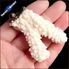 Pendant Necklaces Natural Stone Raw White Coral Necklace Druzy Drusy Elestial Skeletal Cluster Specimen Fit Jewelry Making 304