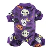 Dog Apparel Halloween Clothes For Pet Clothing Jumpsuits Pajamas Cat Warm Christmas Pets
