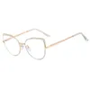 Zonnebrillen Lonsy Fashion Sexy Cat Lezende vrouwen die blauw licht vergroting blokkeren Presbyopia spectaclese dioptry frame