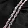 8mm 16-20inch Clear CZ Tennis Ketting Mode-sieraden Voor Mannen Vrouwen Leuk Sieraden Cadeau