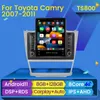 Tesla-stijl auto dvd radio multimedia videospeler navigatie stereo gps android 2din voor Toyota Camry 6 xv 40 50 2006-2011