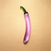 Skönhetsartiklar glasdildo för kvinnor onani sexig leksak 4 stilar frukt grönsak konstgjord penis anal plug tune gays produkt