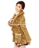 Women's Fur Sales Japan Liz Lisa Winter Thick Lace Velvet Ribbon Bow Coat