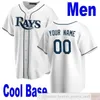 Personnalisé 2021 Hommes Femmes Enfants Jeunesse Baseball Maillots Cousu 39 Kevin Kiermaier 4 Blake Snell Jesus Aguilar Austin Meadows 18 Joey Wendle