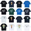 T-shirts Digner CP Mens Womens T Shirt Short SV King Print Loose Summer High Street Japane Round Collar Te