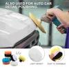 Vehicle Protectants 25pcs Drill Buffing Sponge Pads Polishing Kit For Car Polisher Sanding