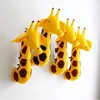 التماثيل الزخرفية Ins لطيف الزرافة الفيل الحمار الوحشي جبل Jungle Safari anim head kids decor