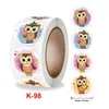 Present Wrap Roll Cute Little Animal Teacher Rewards Studenter Barnklisterm￤rken Toy Decoration Sticker