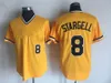 Vintage Baseball Jersey 8 Willie Stargell 21 Roberto Clemente 9 Bill Mazeroski 1990-1997 Trikots Männer Frauen