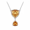 Pendant Necklaces Xuping Jewelry Charmful Necklace With Crystal For Temperament Women Mother's Day Gift 40126