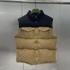 Chalecos de plumón para hombre Diseñador bordado Diseño de lujo Hip Hop Sudadera con capucha sin mangas Chaleco de plumón para mujer Ropa de abrigo cálida