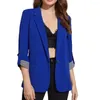 Women's Suits Chic Jacket Blazer Regular Length Washable Women Single Button Casual