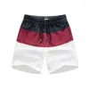 Shorts pour hommes été pantalons de plage pour hommes européens et américains à séchage rapide Fitness Sports cinq points en vrac