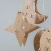 Kronleuchter Esstisch Holz Stern Mond Kinderzimmer Nacht Nacht Lichter LED Nordic Kindliche Kindergarten Kronleuchter E27