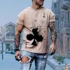 Men's T Shirts Tees Skin-friendly 5 Sizes Pullover Wintersweet Short Sleeve Blouse For Date T-Shirt Tops