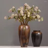 장식 꽃 인공 식물 시뮬레이션 민들레 과일 공파 플라스틱 가짜 핑크 흰색 홈 웨딩 파티 장식