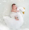 Taufkleider Neugeborenen Fotografie Requisiten Puppe Plüsch Pferd Baby Foto Prop Kissen Foto Bebe Studio Fotografie Matte T221014