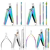 Nail Art Kits Professional Pedicure Manicure Tools Stainless Steel Cuticle Nipper Cutter Clipper For Nails Set Remover