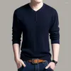 Men's Sweaters Men Sweater Coat Casual Youth Solid Color Men's V-neck Hedging Spring And Autumn Pullovers