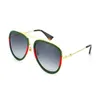 Óculos de sol de luxo clássico Piloto de marca, masculino, feminino, óculos de sol, lentes de vidro de metal