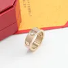 designer ring Top qualitys Extravagant set Love ring Gold Silver Rose Stainless Steel Rings new Fashion Women men wedding 9236705