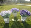 Dekorative Blumen SPR 10 Kopf Lavendel Provence Hortensie Heimdekoration Hochzeitsstrauß Künstliche Blume 3 Farben erhältlich