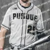 NOUVEAU College Baseball Wears Baseball Jerseys Custom Ncaa Purdue Boilermakers Baseball Jersey Evan Albrecht Troy Viola CJ Valdez Jake Jarvis C