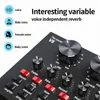 Mikrofonlar BM 800 V8 Ses Kartı Seti Profesyonel Ses Kondenser Mic Studio Singing Mikrofon Karaoke Podcast Kaydı Canlı Akış 221022