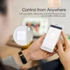 Switch Wi-Fi Smart Home Wall Touch Toque Treal Dispositivo de três vias adequado para Tuya/Alexa Durável