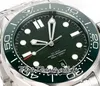 2022 Diver 300M Mens Watch sv210.32.42.20.10.001 VSF8800 Automatique Mécanique Céramique Lunette Vert Texture Cadran Boîtier En Acier Bracelet En Caoutchouc Super version Eternity Montres