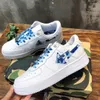 Top2023 Bapestas Sta Sneakers Low-Top Sneakers M1 Designer Scarpa in pelle Scarpe casual classiche Moda Ape Scimmia Forma MEDICOM TOY CAMO SK8 1th.