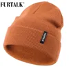 Beanieskull Caps Furtalk Kids Beanie Hat Winter for Girls Boys nitte autnate Spring Beanies Skullies Unisex Child Black Bonnet Cap 2-5 Years 221024