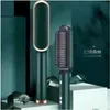 Curling Irons Profissional Combs Anti-scalding Hair Straightener Brush Ceramic Curler Heated Electric Smart 221024