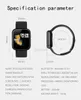 Autre électronique Wyn Bluetooth imperméable Smart Watch Fashion Fashion Fashion Ladies Heart Monitor Smartwatch4782954
