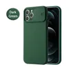 Protección de la cámara de ventana Case de casos del teléfono para iPhone 14 Pro Max iPhone 13 12 11 XR XS 6 7 8 más la contraportada