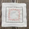 Noeuds papillon Lot de 50 mode Sachet oreiller 15,2 x 15,2 cm Home Decor/Home Fragrances/White Linen Bags Collection Bridal Handkerchiefs