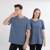 T-shirts pour hommes T-shirt de cou rond en coton peign￩