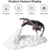Night Lights 3D Printed Volcano Dragon Lamps Light Moon Kids Sleep Accompany USB Rechargeable For Children Home Decorations8028047