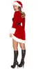 Scene Wear Ladies Christmas Sexy Dress Set Fashion Tube Tops Romper and Long Sleeve Coat Party Come T220901